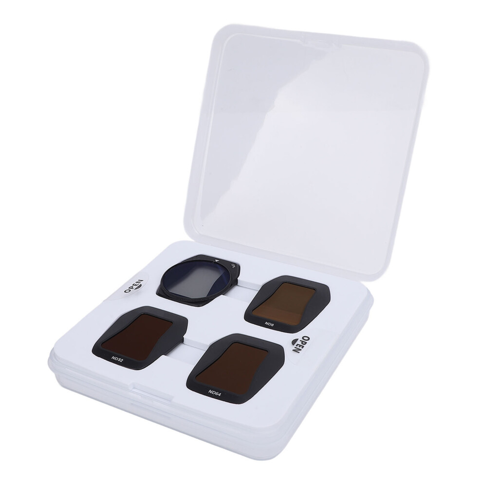 4Pcs Drone Lens Filter Set Nd32 Nd64 Nd8 Cpl Aluminum Glass For Air3s 643505071085