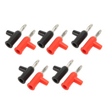 10pcs 4mm Stackable Solderless Banana Plug for Security Accessories