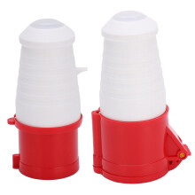 380/415V 32A 3P+E IP67 Industriestecker 3-Ph 4Pin Flughafen Bahn