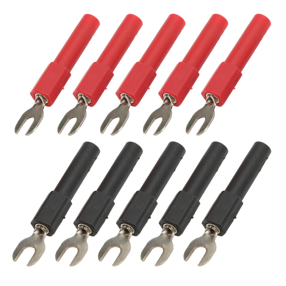 4Mm U Type Spade Plug Low Loss Fork Connector 30Vac-60Vdc 36A 604725096180