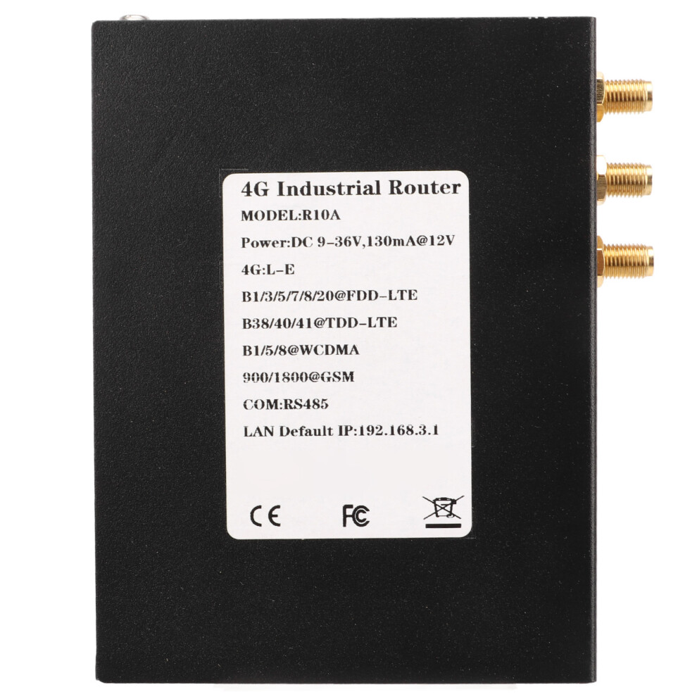 (4GlâAu Au Plug) 485 To Wifi 4G Industrial Router With External Antenna 3G 4G Vpn 604725130334