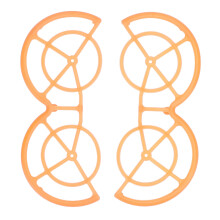 (Orange) Drone Propeller Guard Full Coverage Lightweight Anti Collision for Neo