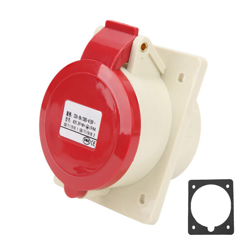 Industrieschuko 32A 3P+N+E 5-polig IP44 wasserdicht