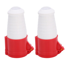 380/415V 32A 3P+E IP67 Industrial Plug 4Pin Waterproof 2PCS