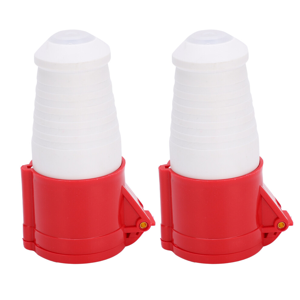 380/415V 32A 3P+E Ip67 Industrial Plug 4Pin Waterproof 2Pcs 604725144904
