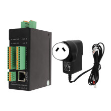 (AU Plug) M160T Ethernet IO, 8-fach, AC100-240V, IP30, Modbus TCP