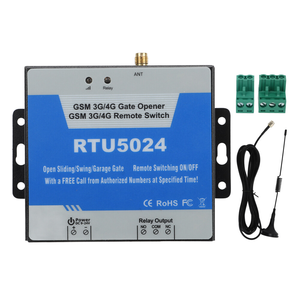 (4GlâE (Europe/Asia/Africa)) Gsm Gate Opener Wireless Remote Switch Garage Door Controller 604725130341