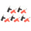 10pcs 4mm Stackable Solderless Banana Plug for Security Accessories 4
