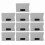 (Grey) 10x RFID-Schutz Sleeve Anti-Diebstahl Grau 1