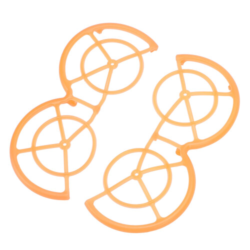 (Orange) Drone Propeller Guard Full Coverage Lightweight Anti Collision for Neo 1