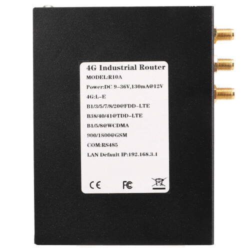 (4GL-E EU Plug) Industrierouter 485 zu WIFI 4G mit Antenne 3G 4G VPN 1