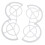 (Gray) Drone Propeller Guard Full Coverage Lightweight Anti Collision for Neo 5