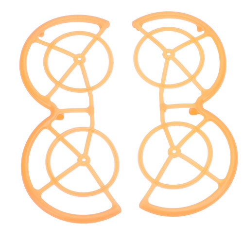 (Orange) Drone Propeller Guard Full Coverage Lightweight Anti Collision for Neo 2