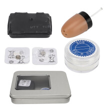 GSM Wireless Mini Earpiece Auto Connect Invisible Spy Earphone
