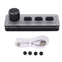 One Handed Mechanical Gaming Keypad 3 Keys Bluetooth Plug Play