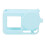 (Blue) Silicone Case Action 5 Pro Anti-Collision Dust-Proof Strap Black 4