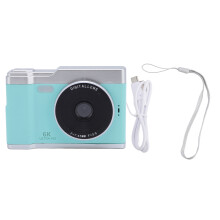 (Green) Digital Camera 48MP 8x Zoom 2.4 Inch Screen Anti Shake Compact Pink