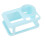 (Blue) Silicone Case Action 5 Pro Anti-Collision Dust-Proof Strap Black 5