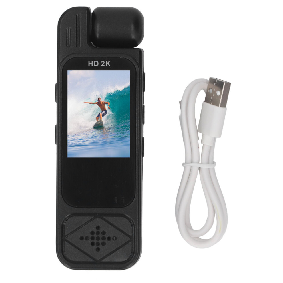 Wearable 2K 180 Rotatable Video Recorder With Motion Detection 643505071320