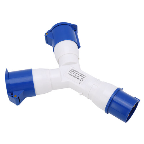 Industrial Plug IP44 Waterproof 1in 2out 3pin 220V 2