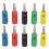10 Stk 4mm Stapelbare Bananenstecker für Audio 2