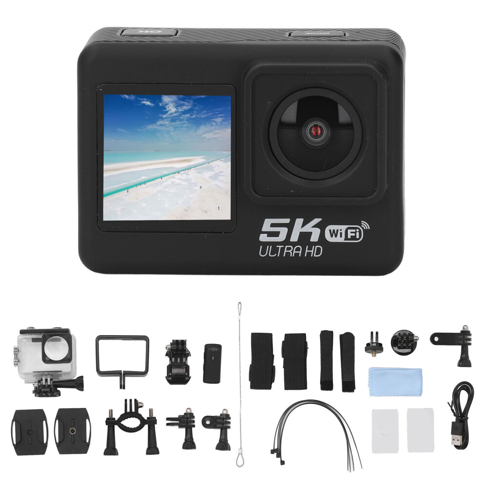 5K Underwater Camera 48Mp 170 Wide Angle 2.0 Inch Touchscreen 30M 643505071504