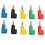 10 Stk 4mm Stapelbare Bananenstecker für Audio 3