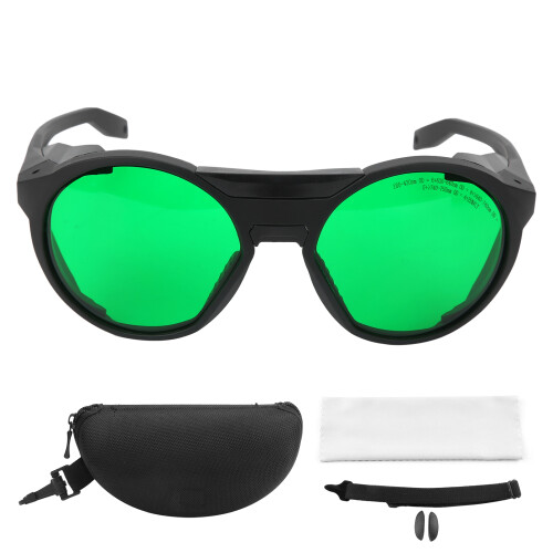 Tragbare Laserschutzbrille für grünes Licht