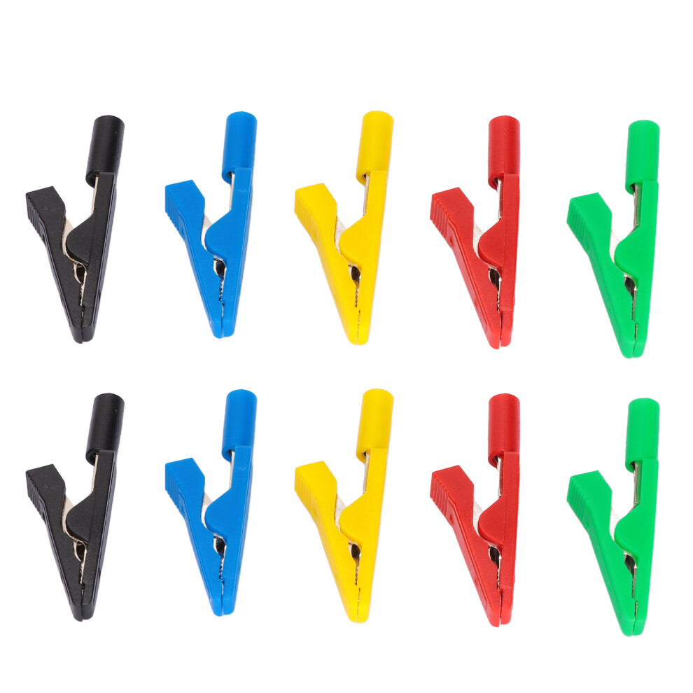 Electrical Wire Test Clips 30V-60V 10A 6Mm Open For 2Mm Banana Plug 604725096562