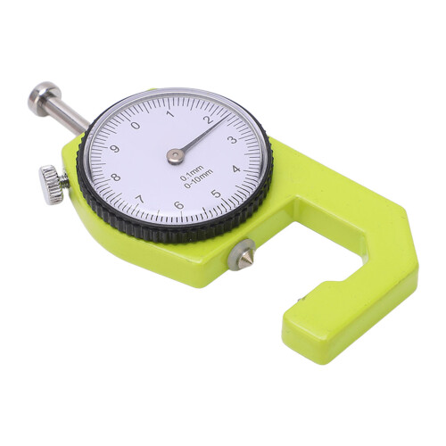 Thickness Meter 0.1mm Resolution 0-10mm Professional Cone Head Gauge 1