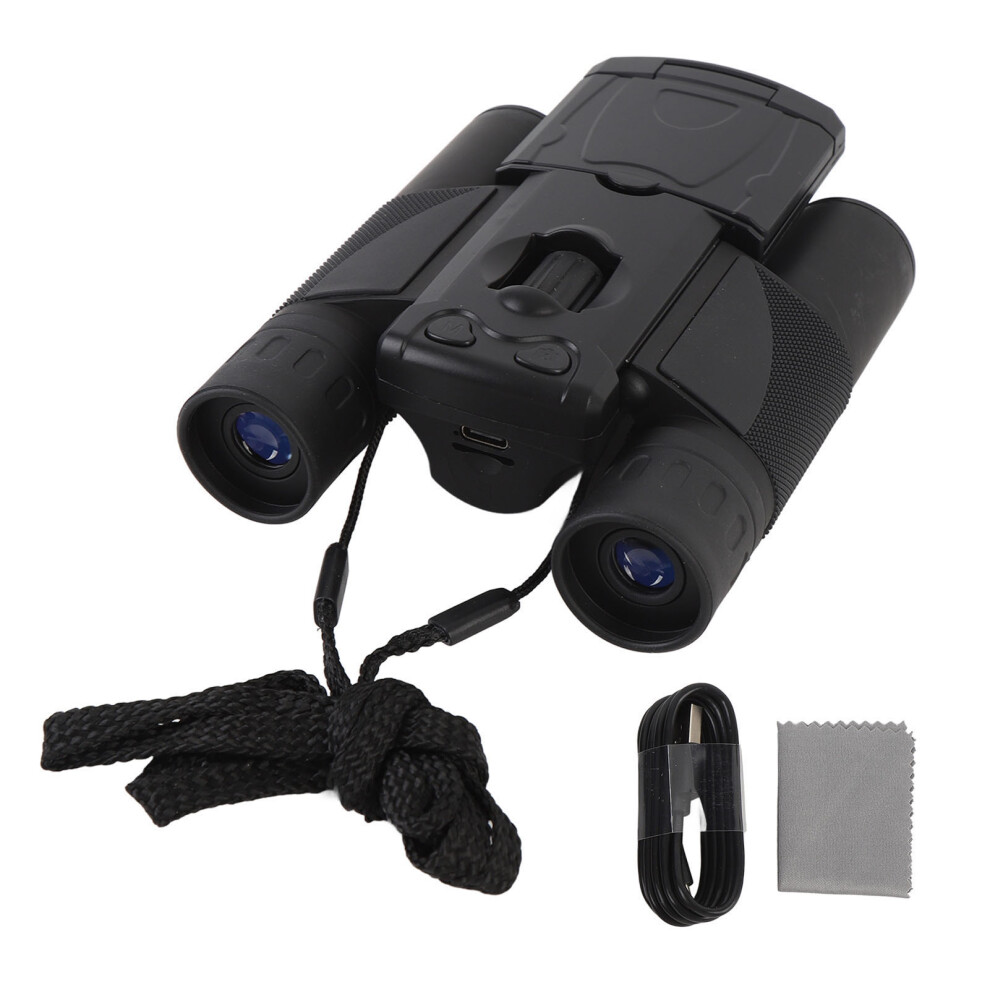 (64Gb ) 10X25 Binoculars Camera 2" Display 48Mp 2.5K Video 64Gb Black 643505164053