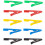 Electrical Wire Test Clips 30V-60V 10A 6mm Open for 2mm Banana Plug 4