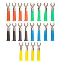 4 Set 6mm U Type Wire Connector Brass 5 Color