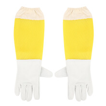 (XXL) Imkerei-Handschuhe Atmungsaktiv Langarm Mesh Unisex XXL