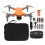 (1 Battery) Drone 3-Axis Dual Camera Obstacle Avoidance Orange 1 Battery 1