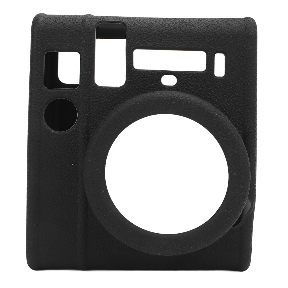 (Black) Instant Camera Silicone Case Scratch Resistant Shockproof Black 643505169218