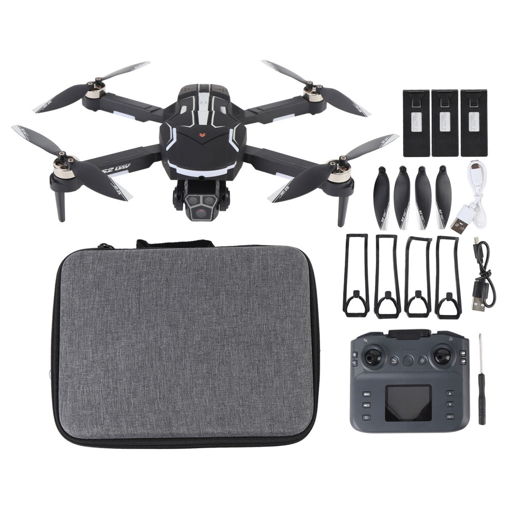 (Triple Battery) Gps Drone 8K Hd Dual Camera Obstacle Avoidance Dual Battery 643505164497