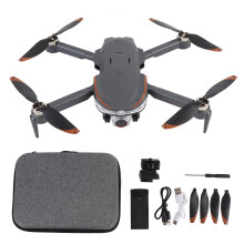 (1 Battery) Foldable Drone Dual Camera GPS Auto Return Obstacle Avoidance 4.5in