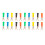 4x 6mm U-Form Kabelverbinder Messing 5 Farben 3