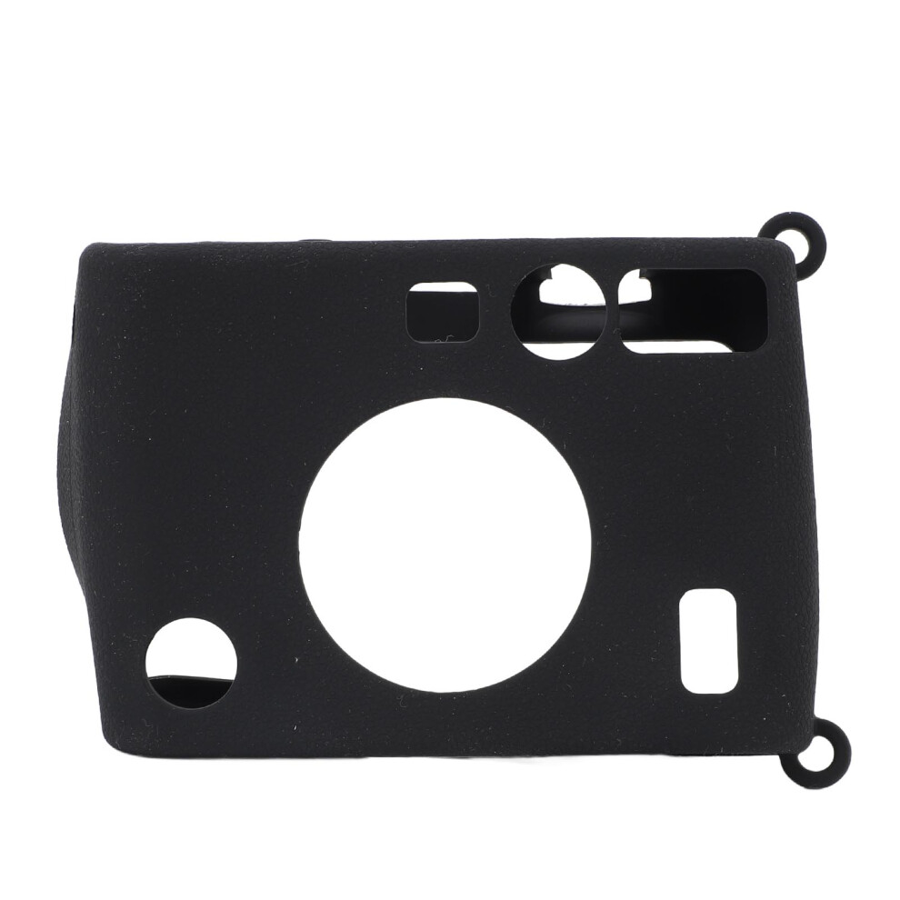 (Black) Silicone Case For Evo Instant Camera Snug Fit Black 643505165012