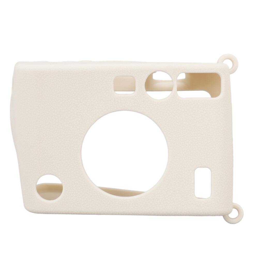 ( ) Silicone Case For Evo Instant Camera Snug Fit Beige/White/Black 643505165029