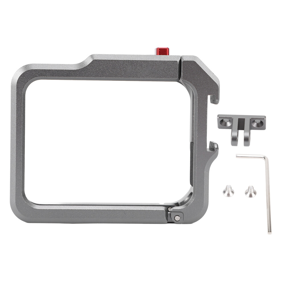 Action Camera Cage Aluminum Alloy Frame With Cold Shoe For Go 3 3S 643505165173