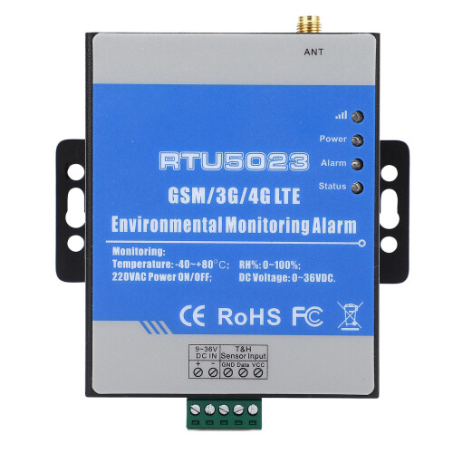 (4GL-E EU Plug) RTU5023 Temp-Feuchte-WarngSM/GSM/3G/4G FunkSMS AC 100-240V US-Stecker 2