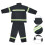 (XXL) Fireproof Firemen Protective Coat Trousers XXL 3