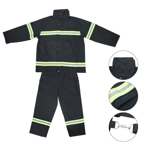(XXL) Fireproof Firemen Protective Coat Trousers XXL 2