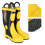 (42) Rubber Fire Fighting Safety Boots High Temp Resistant Waterproof 42 5