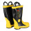 (42) Rubber Fire Fighting Safety Boots High Temp Resistant Waterproof 42 4