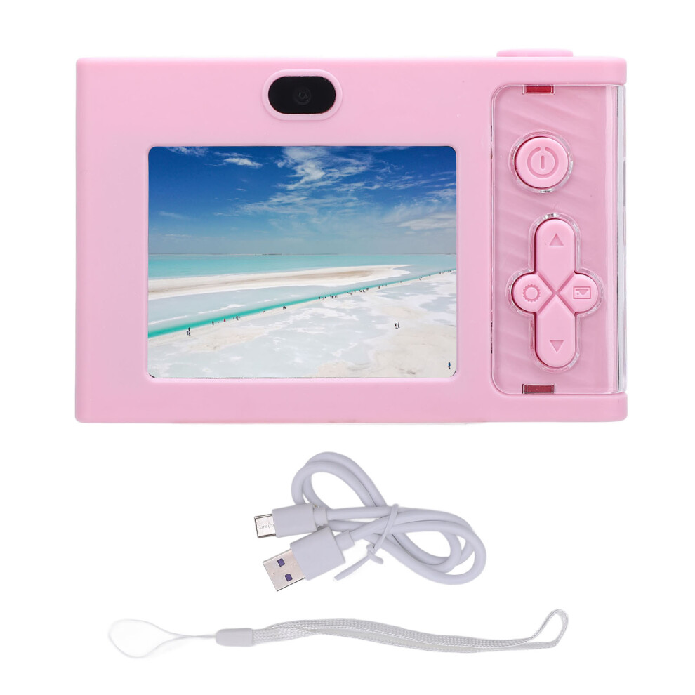 (Without Memory Card) 1080P 48Mp Compact Camera 8X Zoom 2.4 Inch Ips Anti Shake Travel 643505170801