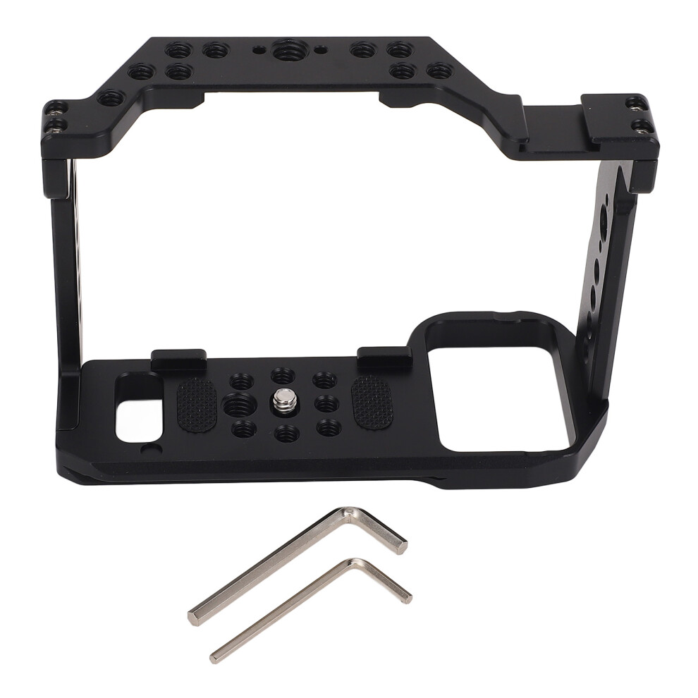 Camera Cage 1/4In 3/8In Holes Cold Shoe Mount For A7 A7r2-5 643505165548