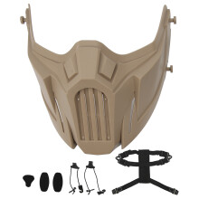 Half Skull Face Shield Tactics Protection for CS Outdoor Game